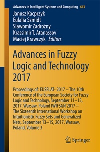 Abbildung von: Advances in Fuzzy Logic and Technology 2017 - Springer