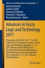 Cover: Advances in Fuzzy Logic and Technology 2017 - Springer