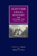 Cover: Scottish Legal History - Edinburgh University Press
