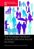 Cover: The Routledge Handbook of Social Care Work Around the World - Routledge