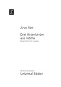 Cover: Drei Hirtenkinder aus Fatima - Universal Edition
