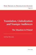 Cover: Translation, Globalization and Younger Audiences - Peter Lang Verlag