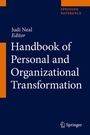 Cover: Handbook of Personal and Organizational Transformation - Springer