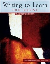 Enlarge image Cover: Writing to Learn 4 - McGraw Hill Higher Education