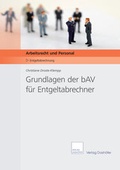 Cover: Grundlagen der bAV f&uuml;r Entgeltabrechner - Dash&ouml;fer