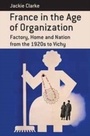 Cover: France in the Age of Organization - Berghahn Books