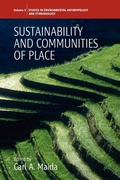 Cover: Sustainability and Communities of Place - Berghahn Books