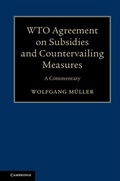 Cover: WTO Agreement on Subsidies and Countervailing Measures - Cambridge University Press