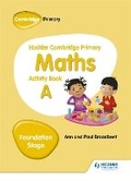 Cover: Hodder Cambridge Primary Maths Activity Book A Foundation Stage - Hodder Education