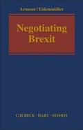 Cover: Negotiating Brexit - Beck/Hart Publishing