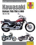 Cover: Kawasaki Vulcan 700/750/800 1985-2006 - Haynes Manuals Inc