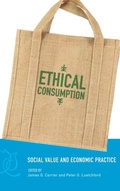 Cover: Ethical Consumption - Berghahn Books