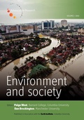 Cover: Environment and Society - Volume 1 - Berghahn Books