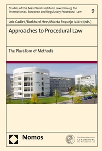 Enlarge image Cover: Approaches to Procedural Law - Nomos