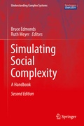 Cover: Simulating Social Complexity - Springer