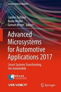 Enlarge image Cover: Advanced Microsystems for Automotive Applications 2017 - Springer