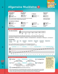 Abbildung von: Allgemeine Musiklehre 1 "Musik im Überblick" - Edition DUX