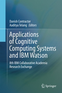 Abbildung von: Applications of Cognitive Computing Systems and IBM Watson - Springer