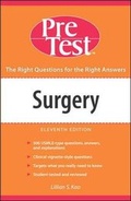 Cover: Surgery: PreTest Self (TM) Assessment and Review, Eleventh Edition - McGraw-Hill Medical