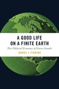 Cover: A Good Life on a Finite Earth - Oxford University Press Inc
