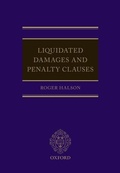Abbildung von: Liquidated Damages and Penalty Clauses - Oxford University Press