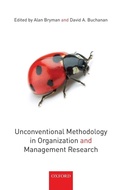Cover: Unconventional Methodology in Organization and Management Research - Oxford University Press