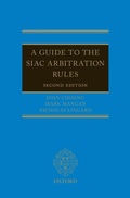 Cover: A Guide to the SIAC Arbitration Rules - Oxford University Press