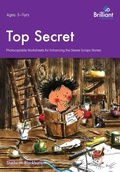 Cover: Top Secret - Stewie Scraps Teacher Resource - Andrews UK