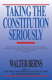 Enlarge image Cover: Taking the Constitution Seriously - University Press of America