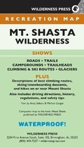 Cover: Map Mt. Shasta Wilderness Recreation - Wilderness Press