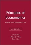 Cover: Principles of Econometrics 4e & Excel for Econometrics Set - Wiley