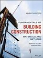 Cover: Fundamentals of Building Construction - Wiley