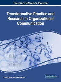 Enlarge image Cover: Transformative Practice and Research in Organizational Communication - IGI Global