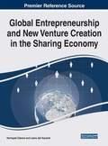 Cover: Global Entrepreneurship and New Venture Creation in the Sharing Economy - IGI Global