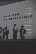Cover: As Black as Resistance - AK Press