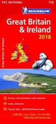 Abbildung von: Great Britain & Ireland 2018 National Map 713 2018 - Michelin Maps