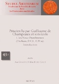 Cover: Priscien Lu Par Guillaume de Champeaux Et Son Ecole. Les Notae Dunelmenses (Durham, D.C.L., C.IV.29) - Brepols N.V.