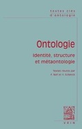 Cover: Textes Cles d'Ontologie - Librarie Philosophique J. Vrin