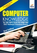 Cover: Computer Knowledge For Sbi Ibps Clerk Po Rrb Rbi Ssc Railways Insurance Exams - Disha Publication
