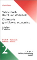 Cover: W&ouml;rterbuch Recht und Wirtschaft Deutsch - Italienisch - Manz