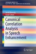Cover: Canonical Correlation Analysis in Speech Enhancement - Springer