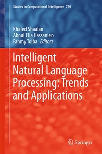 Abbildung von: Intelligent Natural Language Processing: Trends and Applications - Springer