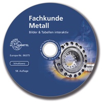 Enlarge image Cover: Fachkunde Metall - Bilder & Tabellen interaktiv - Europa-Lehrmittel