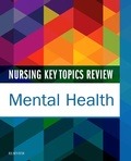 Cover: Nursing Key Topics Review: Mental Health - Elsevier