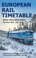 Cover: European Rail Timetable Winter 2017-2018 Edition - European Rail Timetable Limited