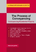Cover: A Straightforward Guide To The Process Of Conveyancing - Straightforward Publishing