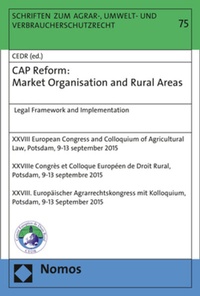 Abbildung von: CAP Reform: Market Organisation and Rural Areas - Nomos