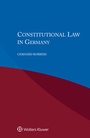 Cover: Constitutional Law in Germany - Kluwer Law International