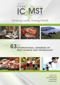 Cover: 63rd International Congress of Meat Science and Technology - Wageningen Academic Publishers