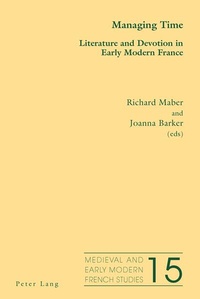 Enlarge image Cover: Managing Time - Peter Lang Verlag